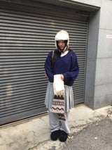 ティーンピーチプリーツスカートパンツ (2 Colors)