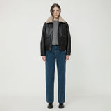 WIDE FIT DENIM BLUE