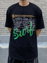 サーフレタリングハーフTシャツ 2C