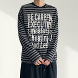 Urf Color-Block Striped Long Sleeve T-Shirt (3 colors)