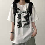 ブリングキャットボクシーフィットショートスリーブTシャツ