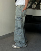 DV Double Cargo Denim Pants