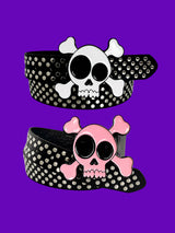popping-! skull belt (2color)