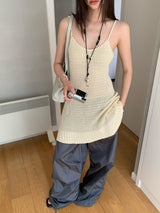 Knit Harlow Layered Sleeveless Dress