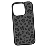 kitsch leopard phone case(gray/epoxy)