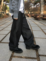 Onz ノンフェイドストライプデニムパンツ