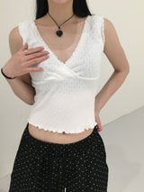 サシャパンチングレースビスチェ (2c)