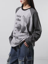 ウォーケラグランオーバーフィットTシャツ