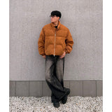 Basic washing denim pants (dark black)
