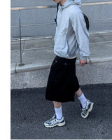 Easy Side Snap Bermuda Sweat Pants