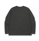 26FW★デビル ベア レイヤード ピグメント ロングスリーブ
