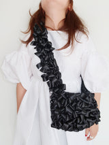 Ruffle cross sac