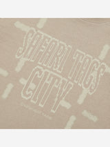 1/2 S.T.C. ライティングロゴロングスリーブ (BEIGE)