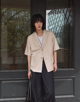 Heyd Linen Half Blazer