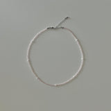 Blush beads necklace