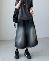 Upi Studded Bermuda Denim