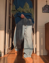 Moira Heavy Pile Denim Pants