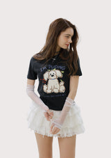 アイムプディングスリムフィットTシャツ (4 Colors)