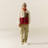 Stranger Relax Fit Velvet Cargo Pants (Pistachio)