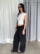 シドニー バックレス 半袖Tシャツ