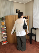Linen Pintuck pants