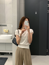 Aday Cap Sleeve Sleeve Knit Sleeveless Top / 5 Colors