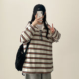 コグカラーダンガラカラー長袖Tシャツ