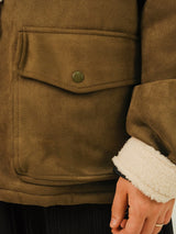 SLスエードフリースムスタンジャケット
