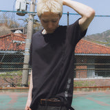 Fiddlehead half T-shirts / Black charcoal