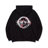 SNOW PLUM BLOSSOM HOODIE (BLACK)
