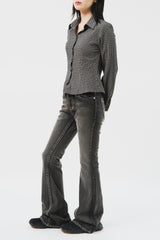 (W) Petti Low Bootscut Denim (2color)