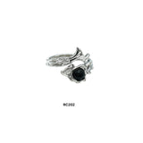 Black odd Ring (4ver.)