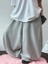 🤍 FLUFF🤍 KOREAN / S-XL 🤍 ベーシックバルーンジョガーワイドロングパンツ🤍 - 2 COLORS