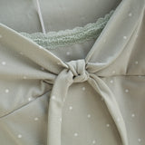 Yuni Dot Ribbon Top