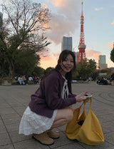 SUEDE BAGUETTE BAG (2C)