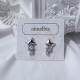 [IZNA Mai Piercing] Cosmic Mineral Piercing - Silver Color