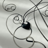 berryberry jam heart necklace (2 option)