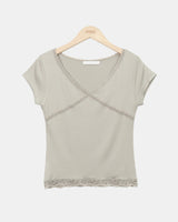 Namyu Lace Short Sleeve T-Shirt
