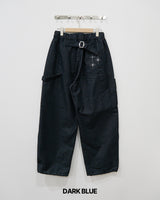 Stel Cinchback Denim Pants