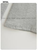 ピュアデザイナーレースVネックロングスリーブTシャツ