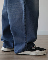 BLOWN WIDE DENIM PANTS