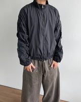 Lesson Shirring Wind Jacket