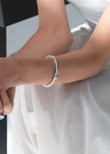 [MADE] GROTTO BRACELET 07 - CLEAN AQUAMARINE BLUE