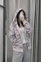 Lovely Hip Hood Zip-up
