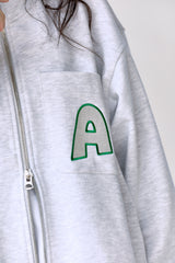ALARM A ジップアップ_UNISEX