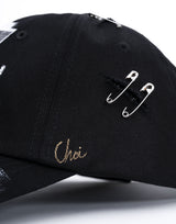 BBD ノーシンパシーグラフィティロゴキャップ (Black)