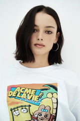 25SS シーサイドリゾートオパンチュウサギ半袖Tシャツ ホワイト