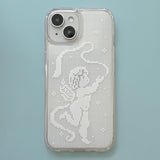 LACE PATTERN HARD JELL CASE_ANGEL
