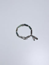 All surgical steel bamboo cylinder bracelet
