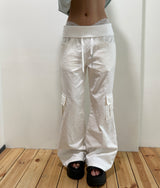 Fold West Cotton Semi-Cargo Bootcut Pants 4color